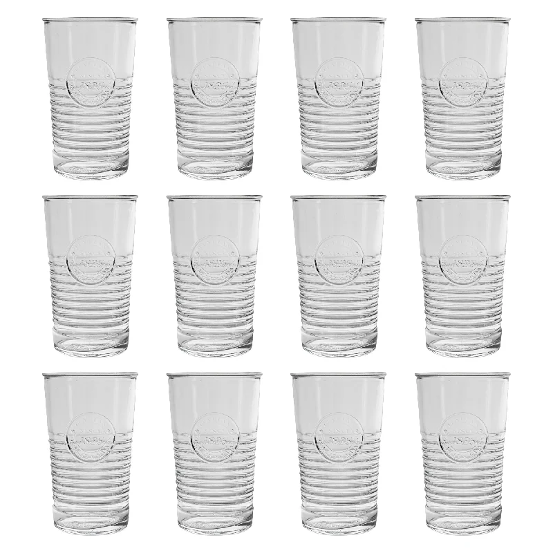 475ml Officina 1825 Highball Glasses - Pack of 12 - By Bormioli Rocco