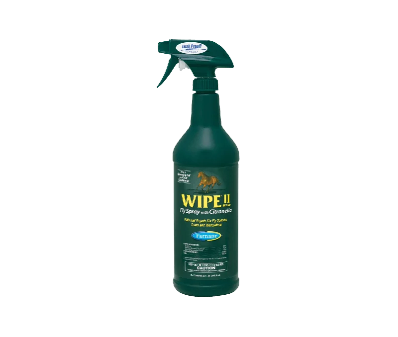 Wipe II Fly Spray with Citronella - 32oz