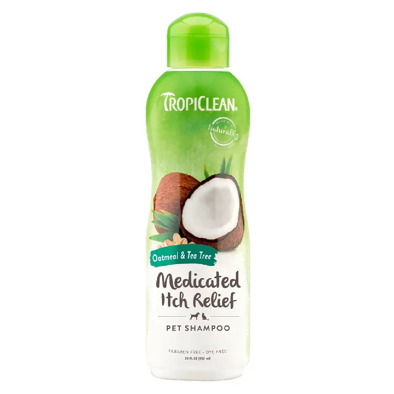 with the functions of decontamination, deodorization, and nourishment.Tropiclean Dog Grooming Oatmeal and Tea Tree Shampoo Itch Relief 355ml