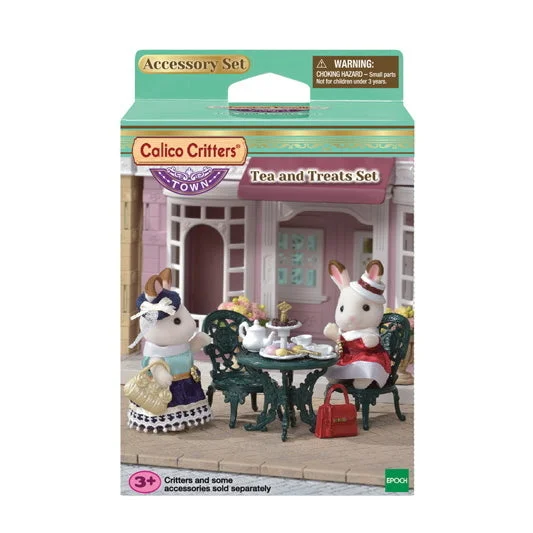 Calico Critters tea and treats set