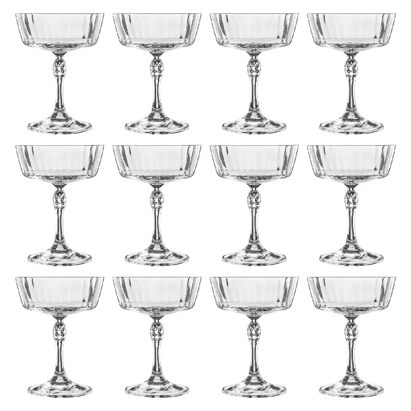 275ml America '20s Champagne Cocktail Saucers - Pack of 12 - By Bormioli Rocco