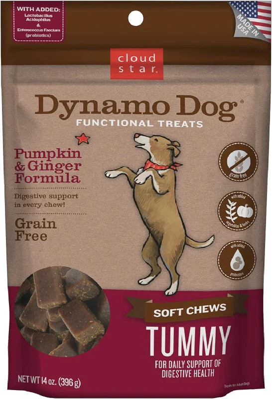  -Chicken-flavored dog food/pet-dog-food-1Dynamo Dog Tummy Functional Soft Chews Dog Treats (Pumpkin & Ginger) - 14oz