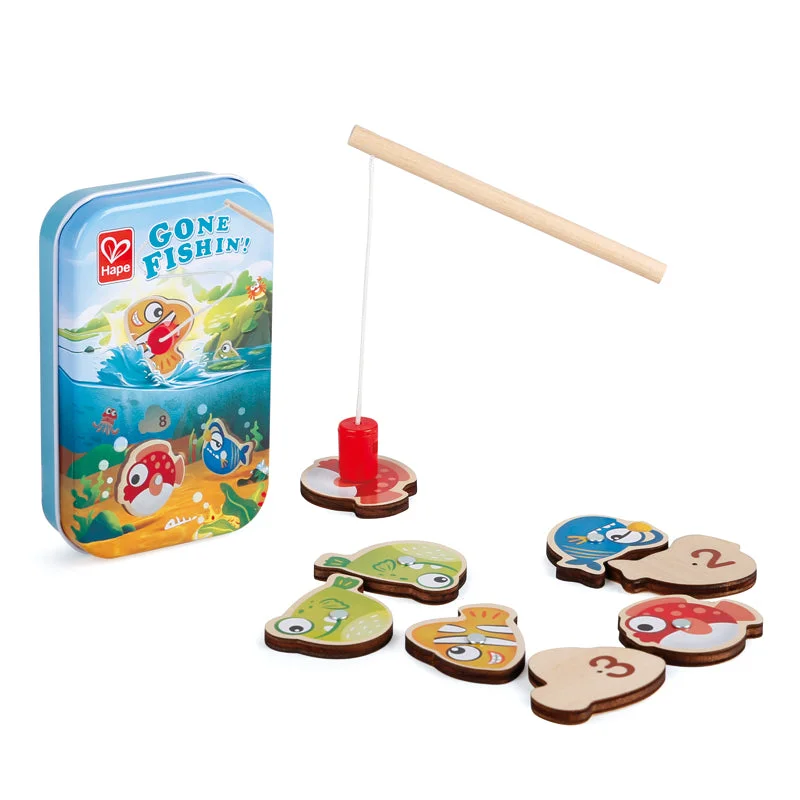 Hape Gone Fishing Magnetic Game