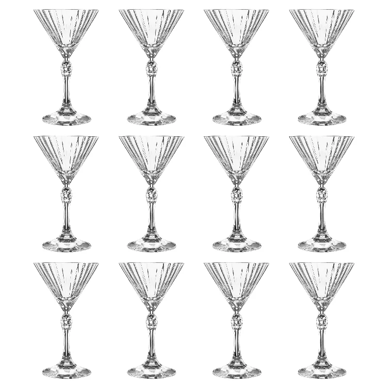 155ml America '20s Martini Glasses - Pack of 12 - By Bormioli Rocco