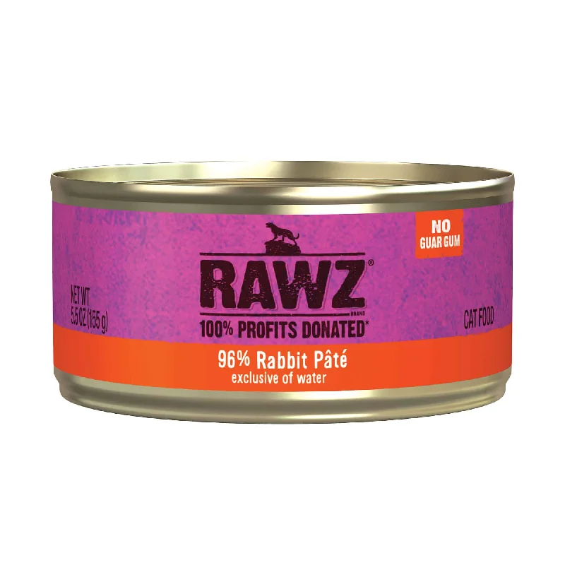    - Grain-free cat food recommendations  /pet-cat-food-1RAWZ® 96% Rabbit Pâté Cat Food