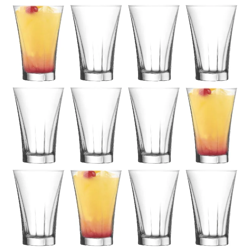 350ml Clear Truva Highball Glasses - Pack of 12 - By LAV