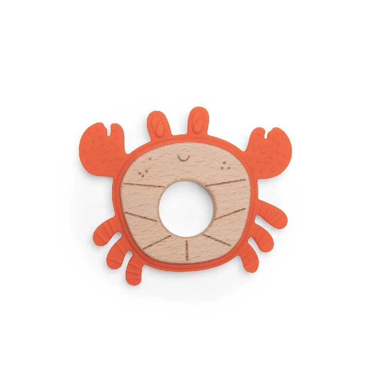 Moulin Roty aventures de Paulie crab teething ring