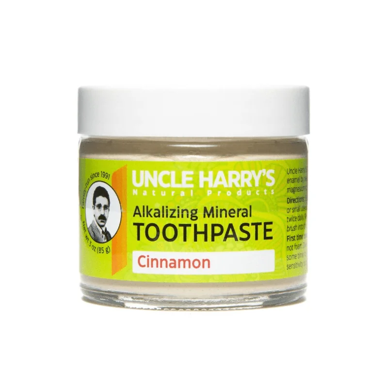 Uncle Harry's Natural Products Cinnamon Toothpaste (3 oz) #10070476