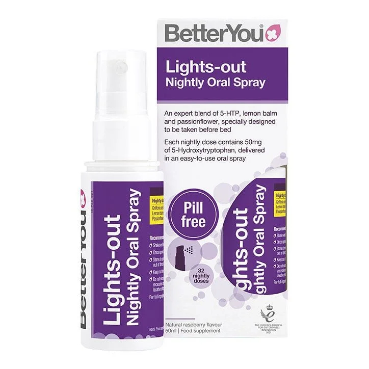 BetterYou Lights-out Nightly 5-HTP Oral 50ml Spray