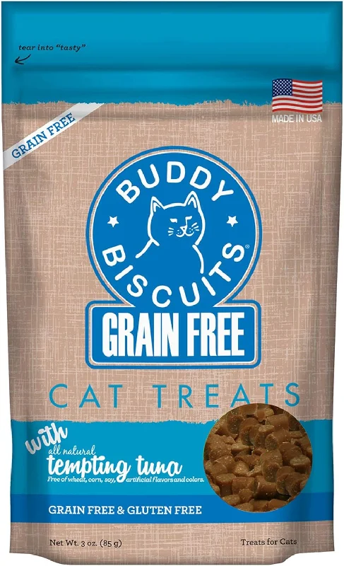 Grain Free Buddy Biscuits for Cats (Temping Tuna) - 3oz